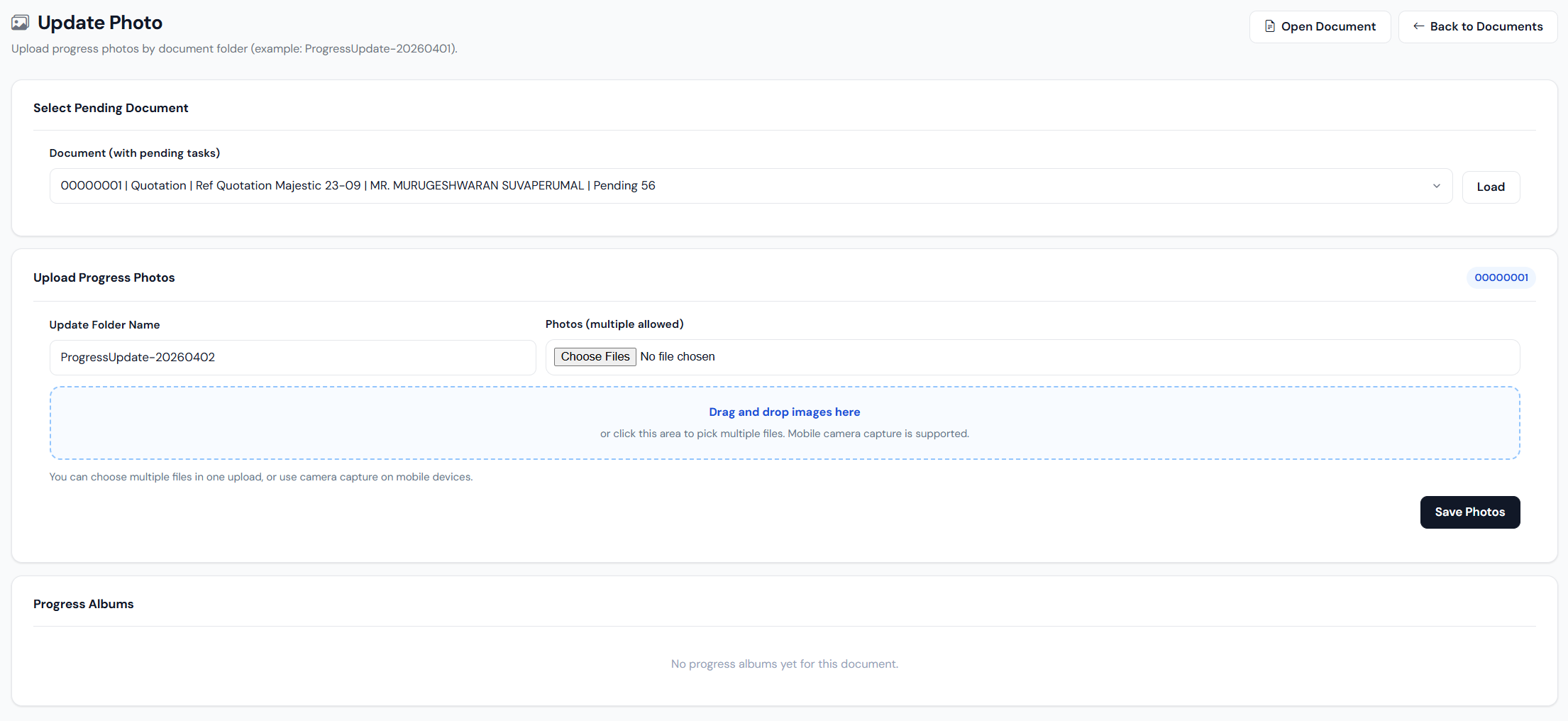 Upload Progress